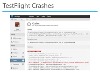 TestFlight Crashes
 