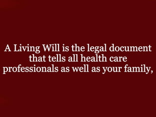 Advance Directives