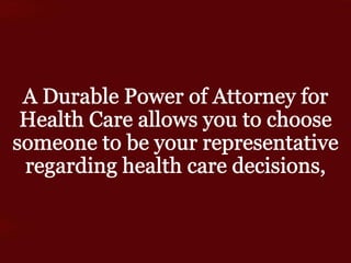 Advance Directives