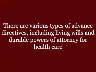 Advance Directives