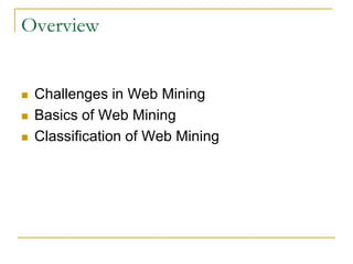 Web Mining .ppt