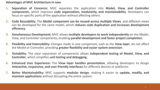 MODEL VIEW CONTROLLER(MVC) ARCHITECTURE IN JAVA | PDF