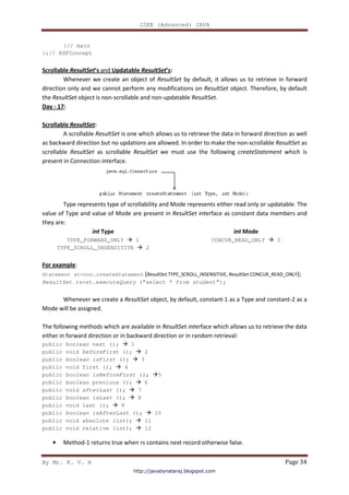 Advanced java jee material by KV Rao sir | PDF