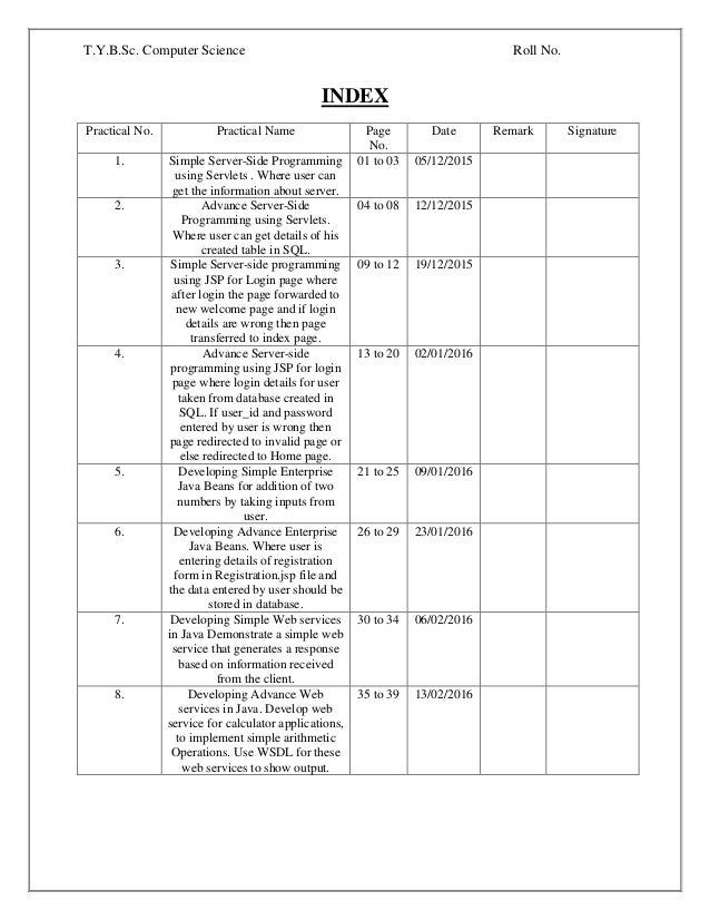 gtu advanced java practical solution