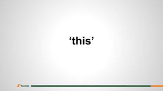 ‘this’
 