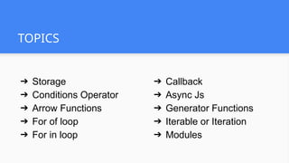 Advanced javascript from zero to hero in this PPT | PPTX