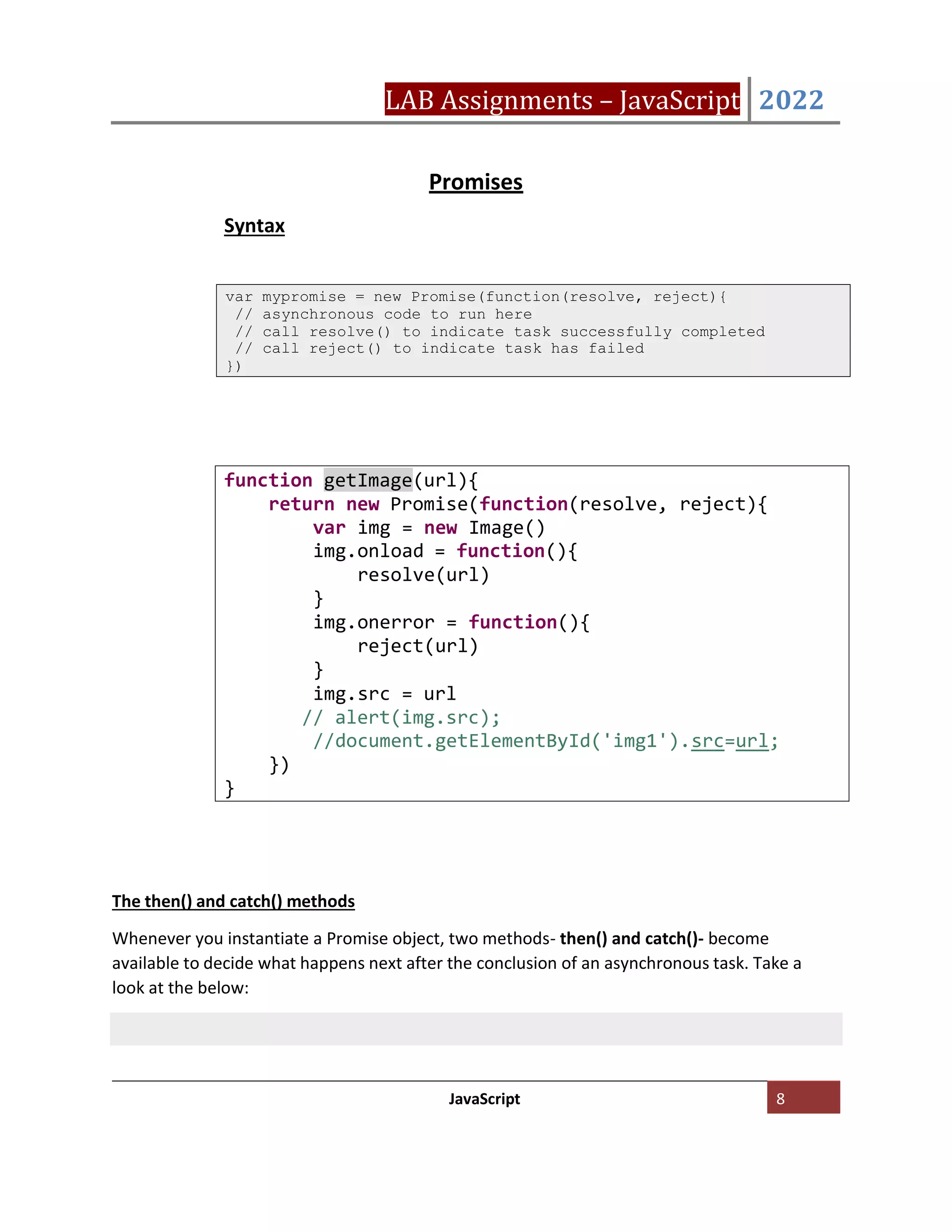 Javascript Exercises | PDF