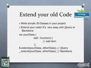Advanced javascript with eZ Publish | PPT