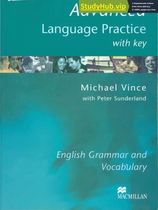 Advanced Language Practice - Michael Vince | PDF