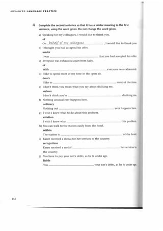 Advanced language practice_with_key