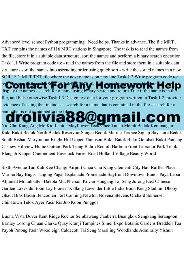 Advanced level school Python programming. Need helps. Thank.pdf