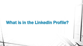 Advanced LinkedIn Training | PPT