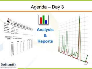 93
Agenda – Day 3
Analysis
&
Reports
 