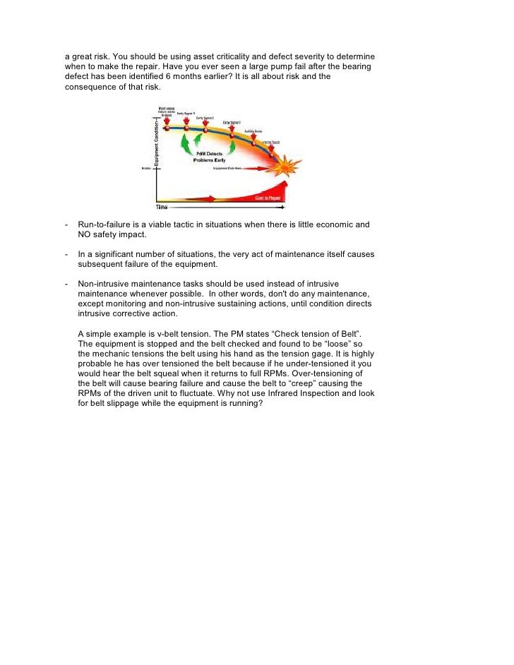 maintenance and reliability best practices pdf
