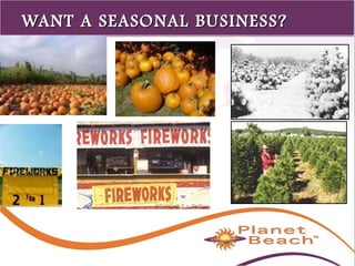 1 
56 
WANT A SSEEAASSOONNAALL BBUUSSIINNEESSSS?? 
 