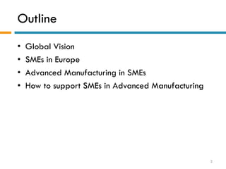 Advanced manufacturig and SMEs | PDF