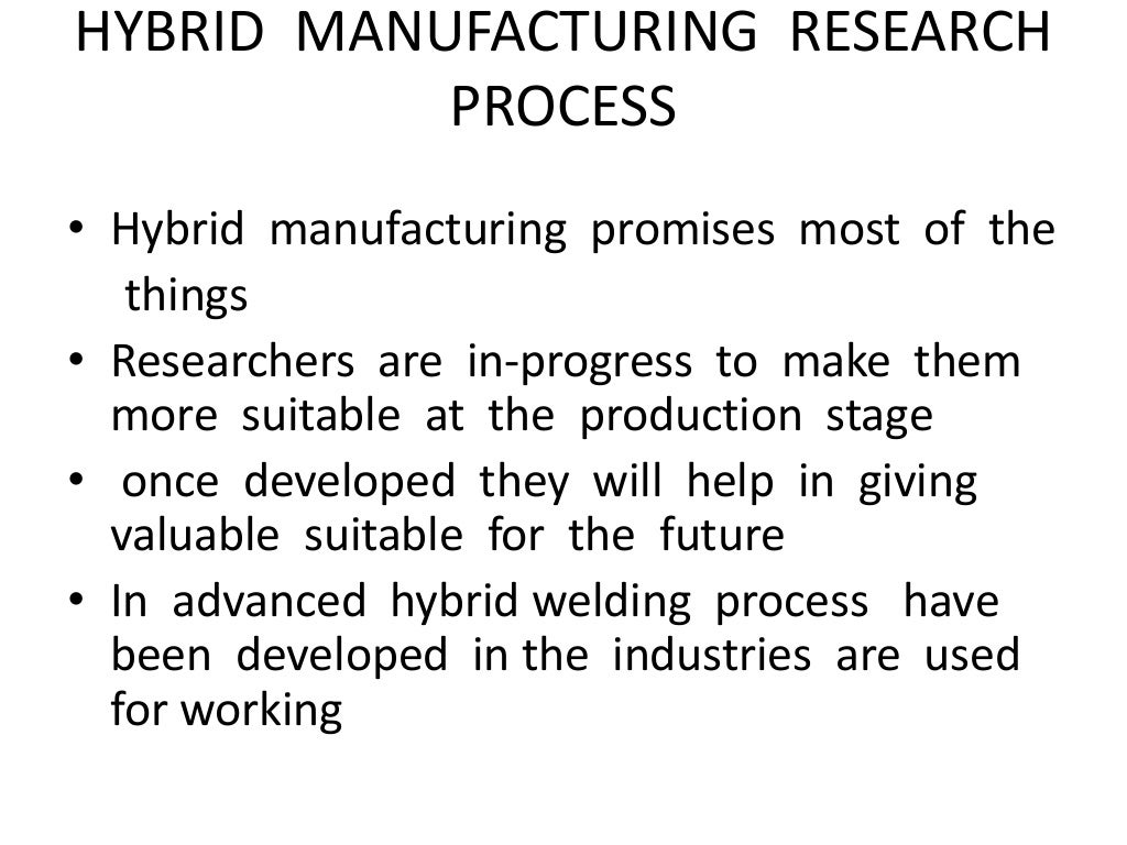 Advanced Manufacturing Technology