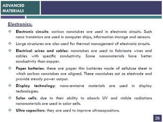 Advanced materials PPT