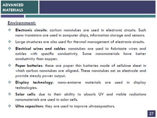 Advanced materials PPT