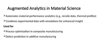 Advanced Materials and Emerging Technologies Transforming Industries | PPTX