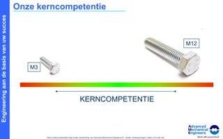 Onze kerncompetentieM12M3KERNCOMPETENTIE