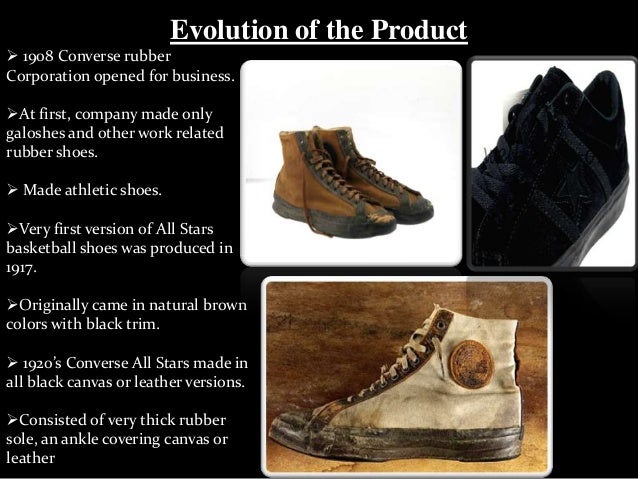 what was the first converse shoe