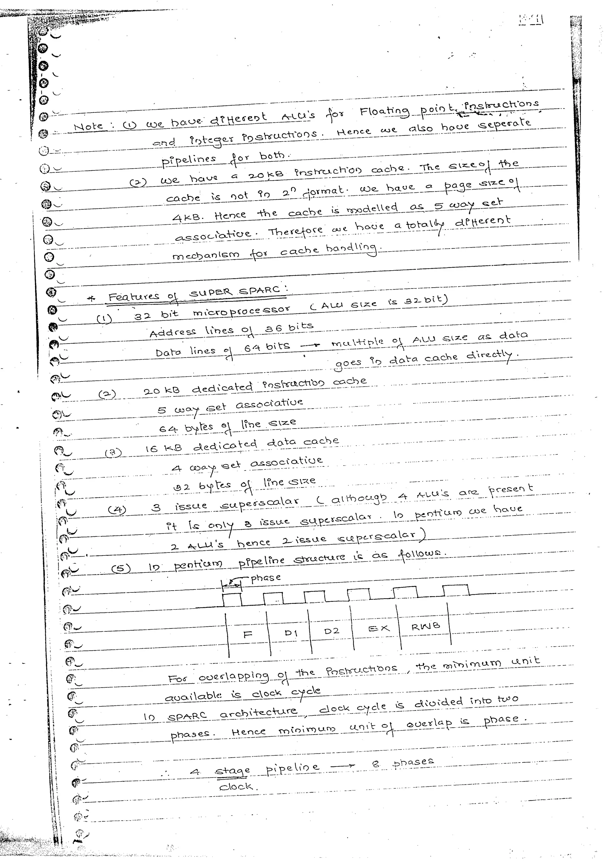 Advanced microprocessors (sem vii) (handwritten) faruk kazi