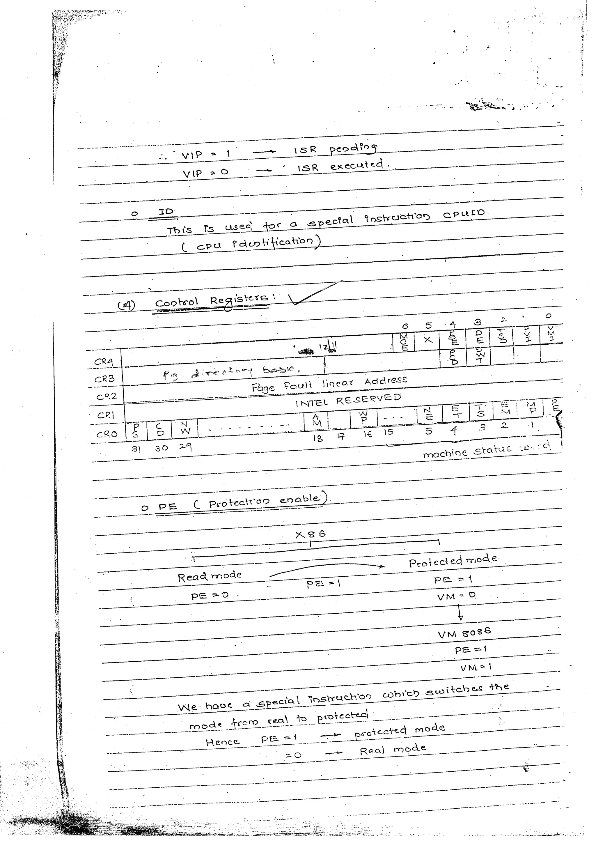 Advanced microprocessors (sem vii) (handwritten) faruk kazi