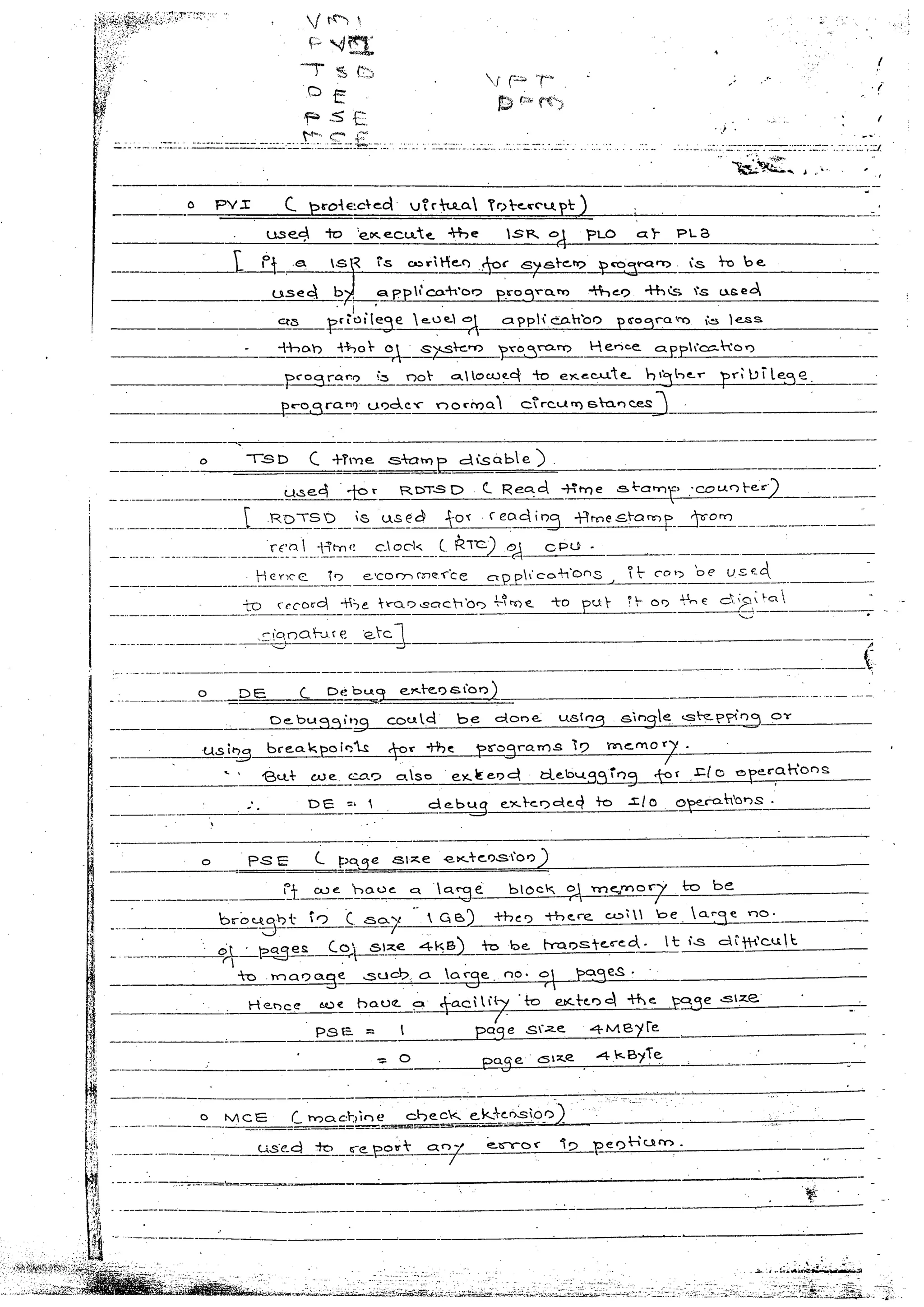 Advanced microprocessors (sem vii) (handwritten) faruk kazi