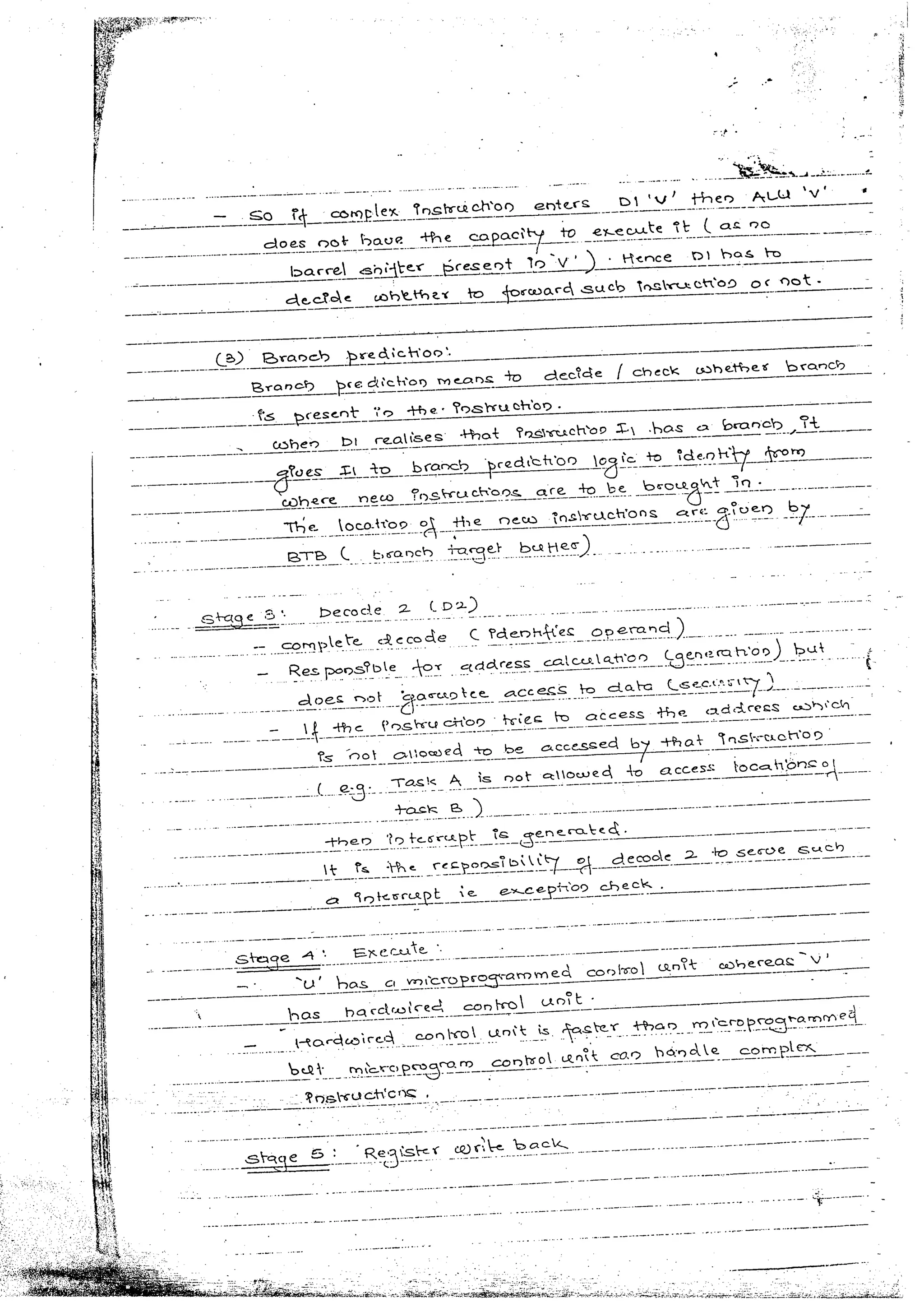 Advanced microprocessors (sem vii) (handwritten) faruk kazi