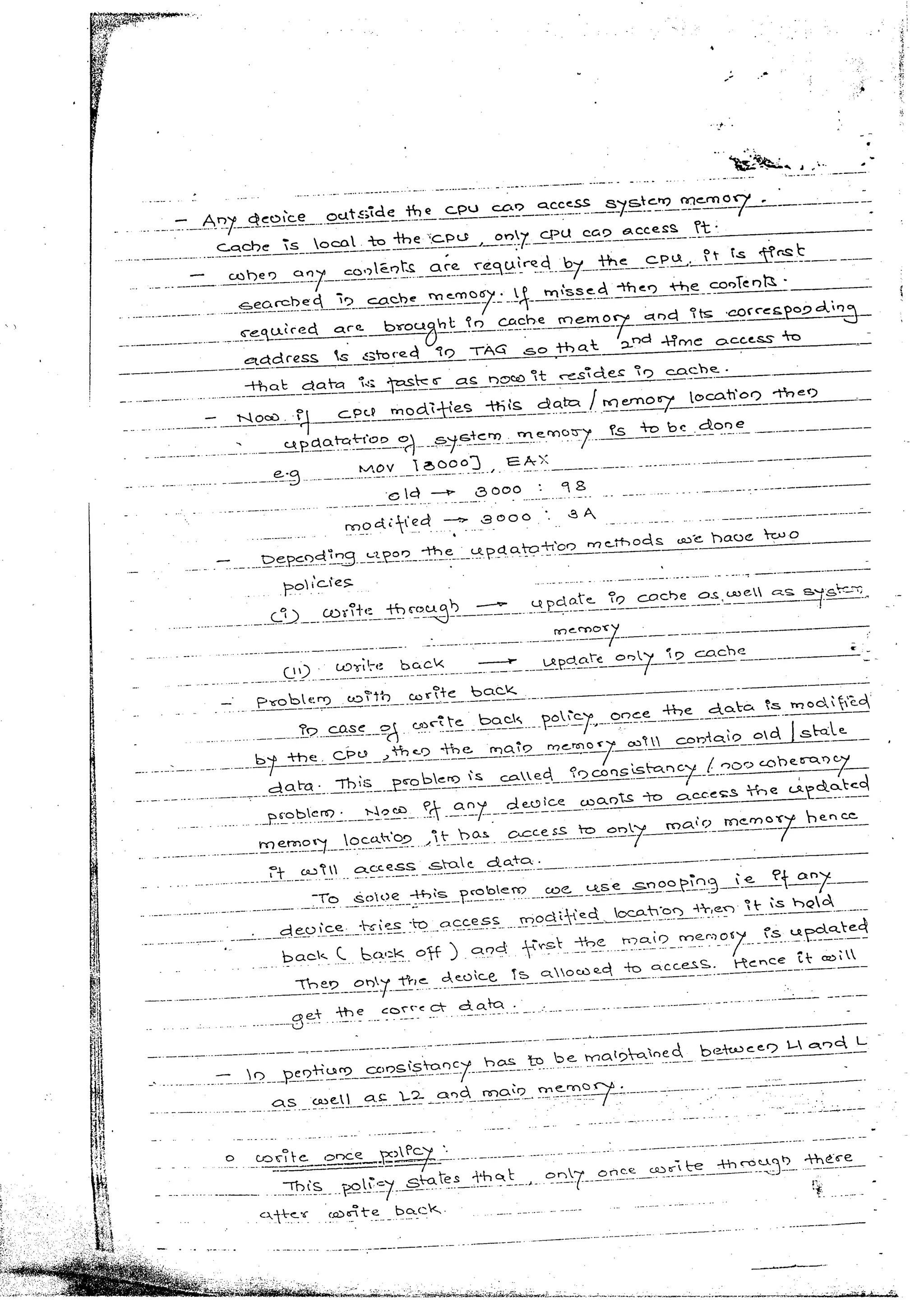 Advanced microprocessors (sem vii) (handwritten) faruk kazi