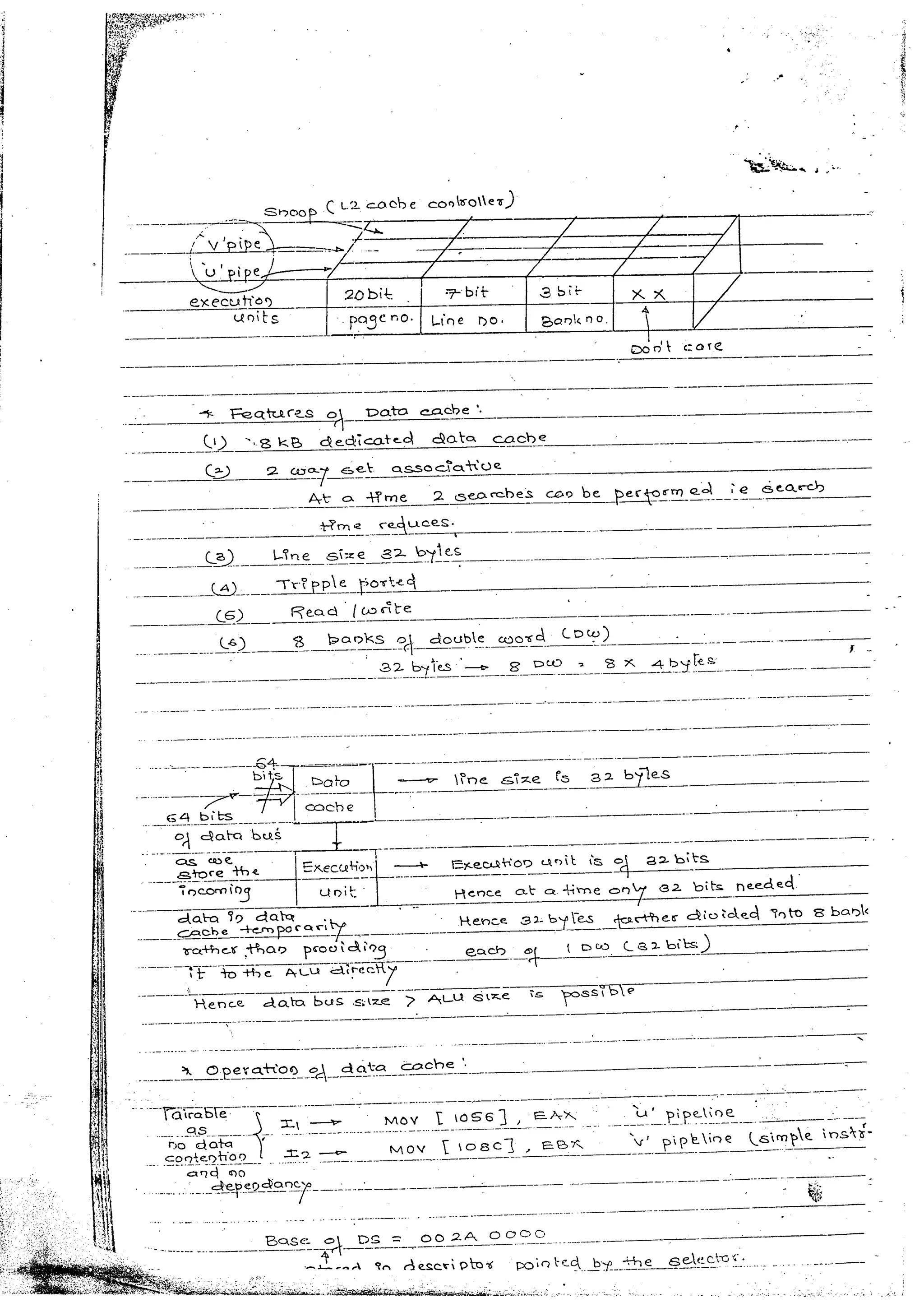 Advanced microprocessors (sem vii) (handwritten) faruk kazi