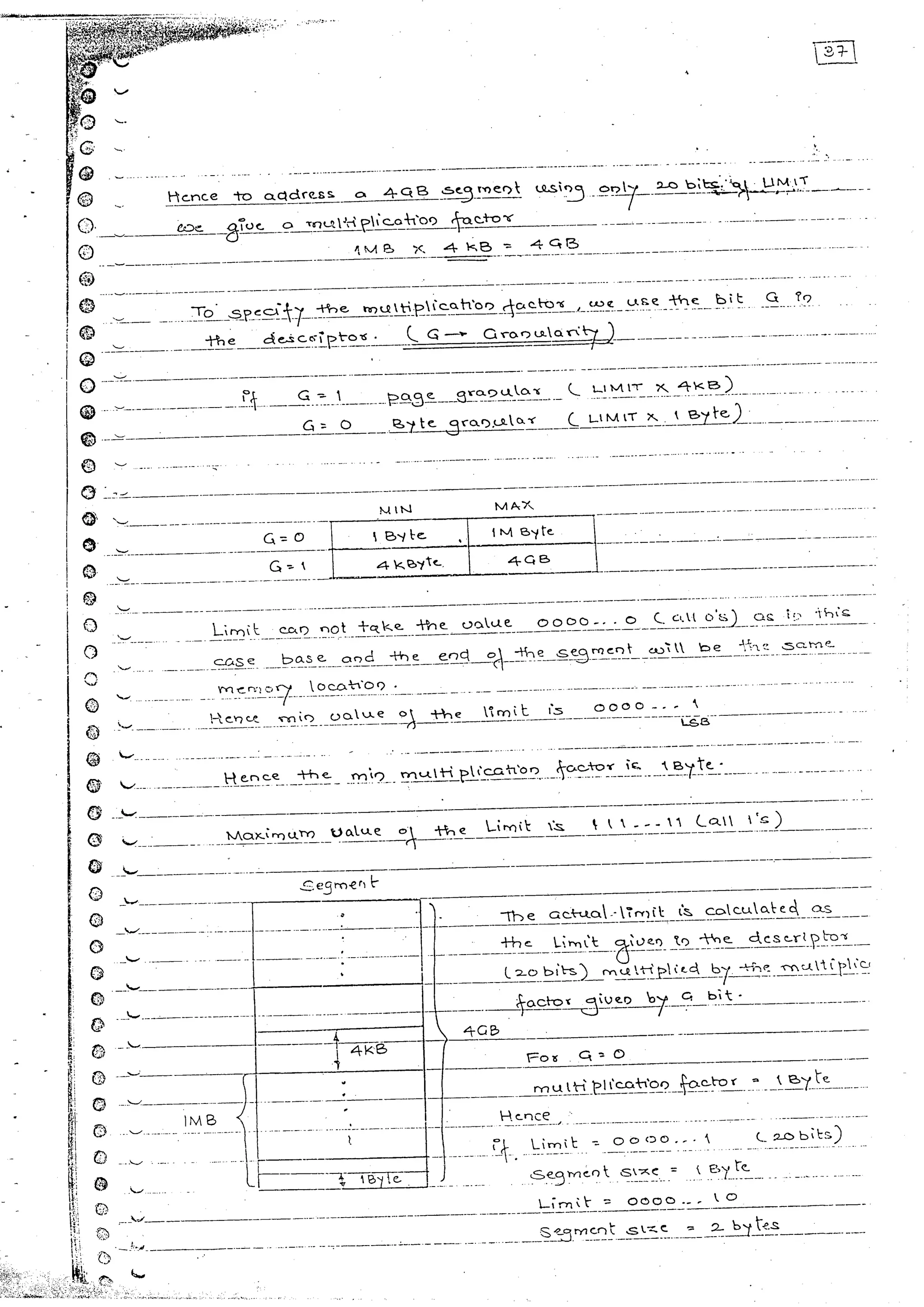 Advanced microprocessors (sem vii) (handwritten) faruk kazi