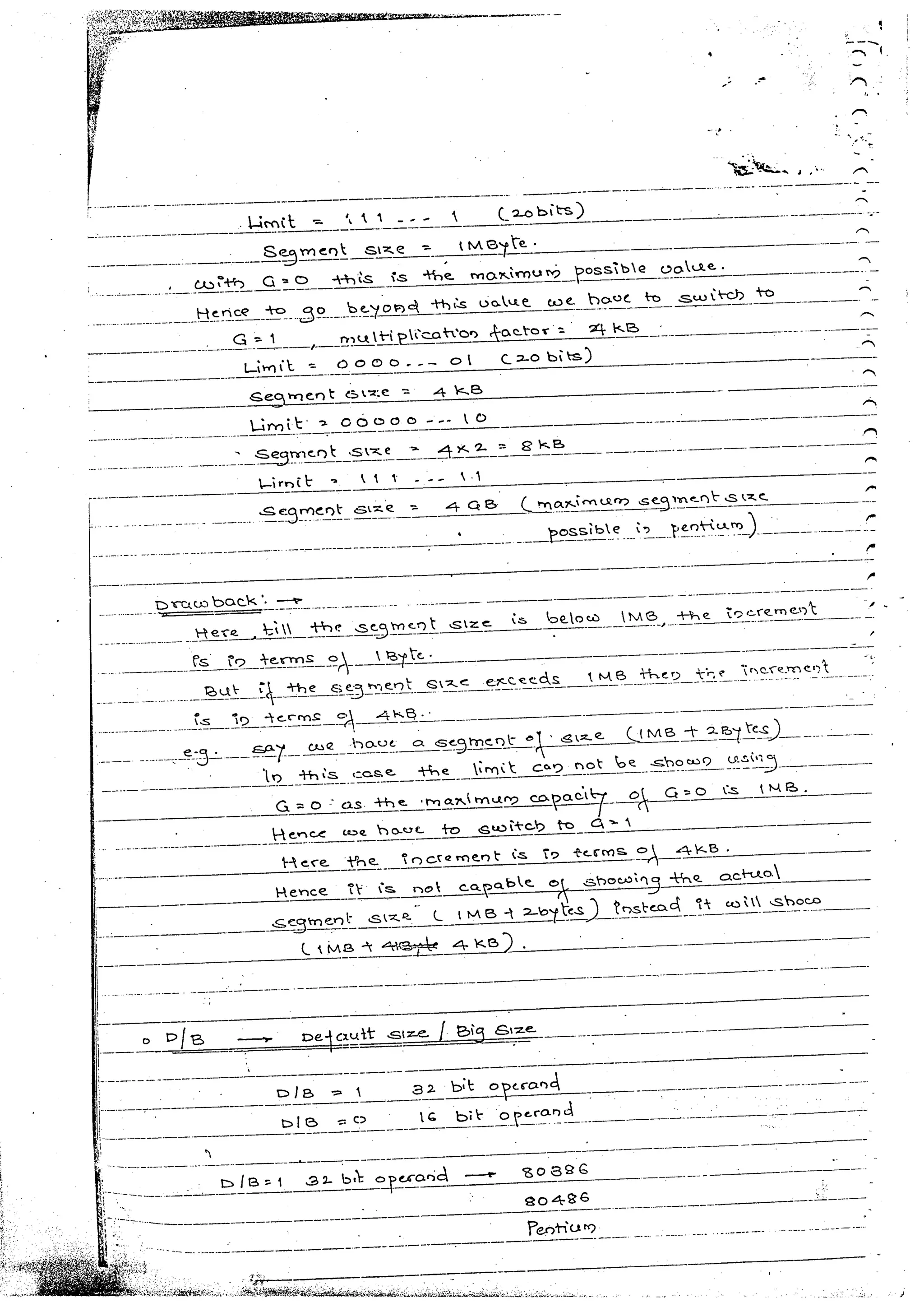 Advanced microprocessors (sem vii) (handwritten) faruk kazi