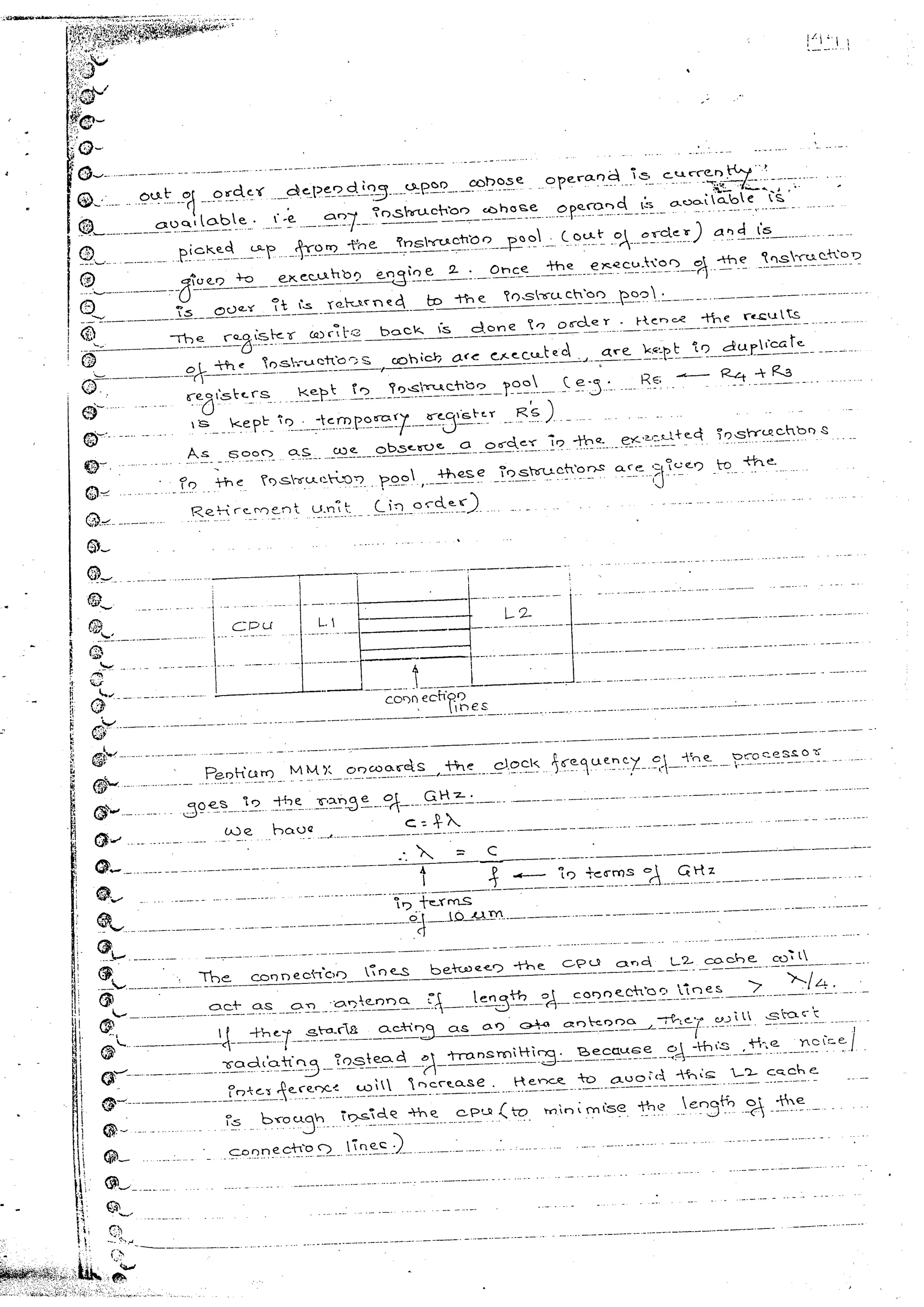 Advanced microprocessors (sem vii) (handwritten) faruk kazi