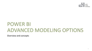 Advanced modeling in Power BI - Azure Meetup Duesseldorf.pdf