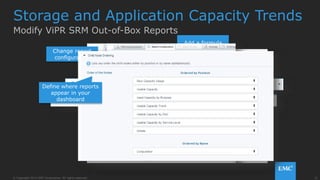 EMC VIPR SRM Advanced monitoring & reporting for vplex environments | PPTX