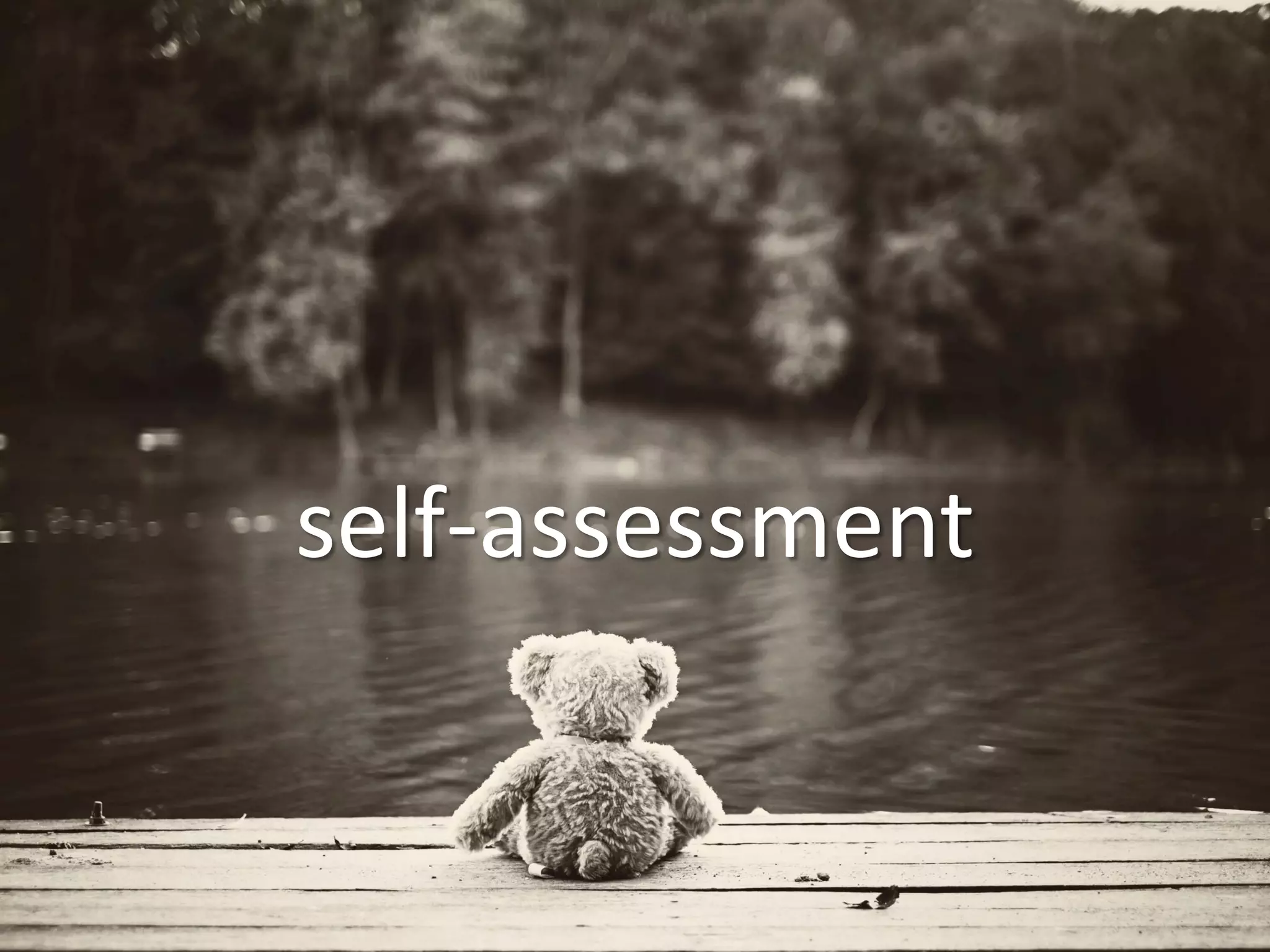 marilyn.herie@utoronto.ca
www.educateria.com
@MarilynHerie
thanks
self-assessment
 