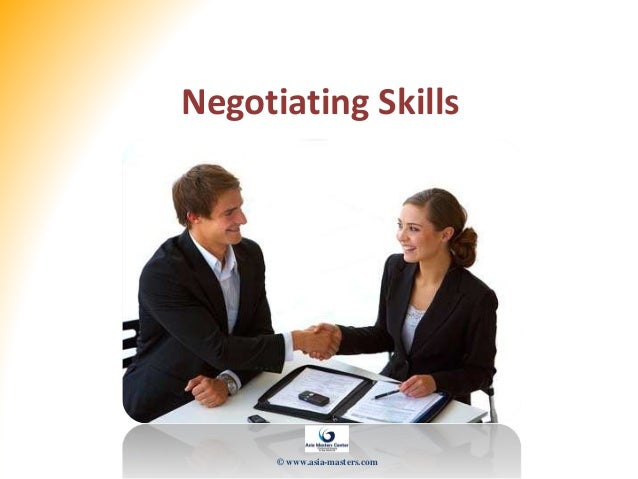business communication negotiation and presentation
