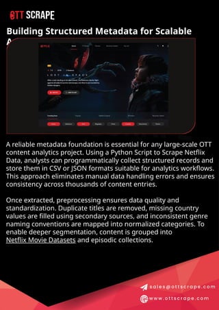 Advanced Netflix Content Metadata Scraping with Python.pptx