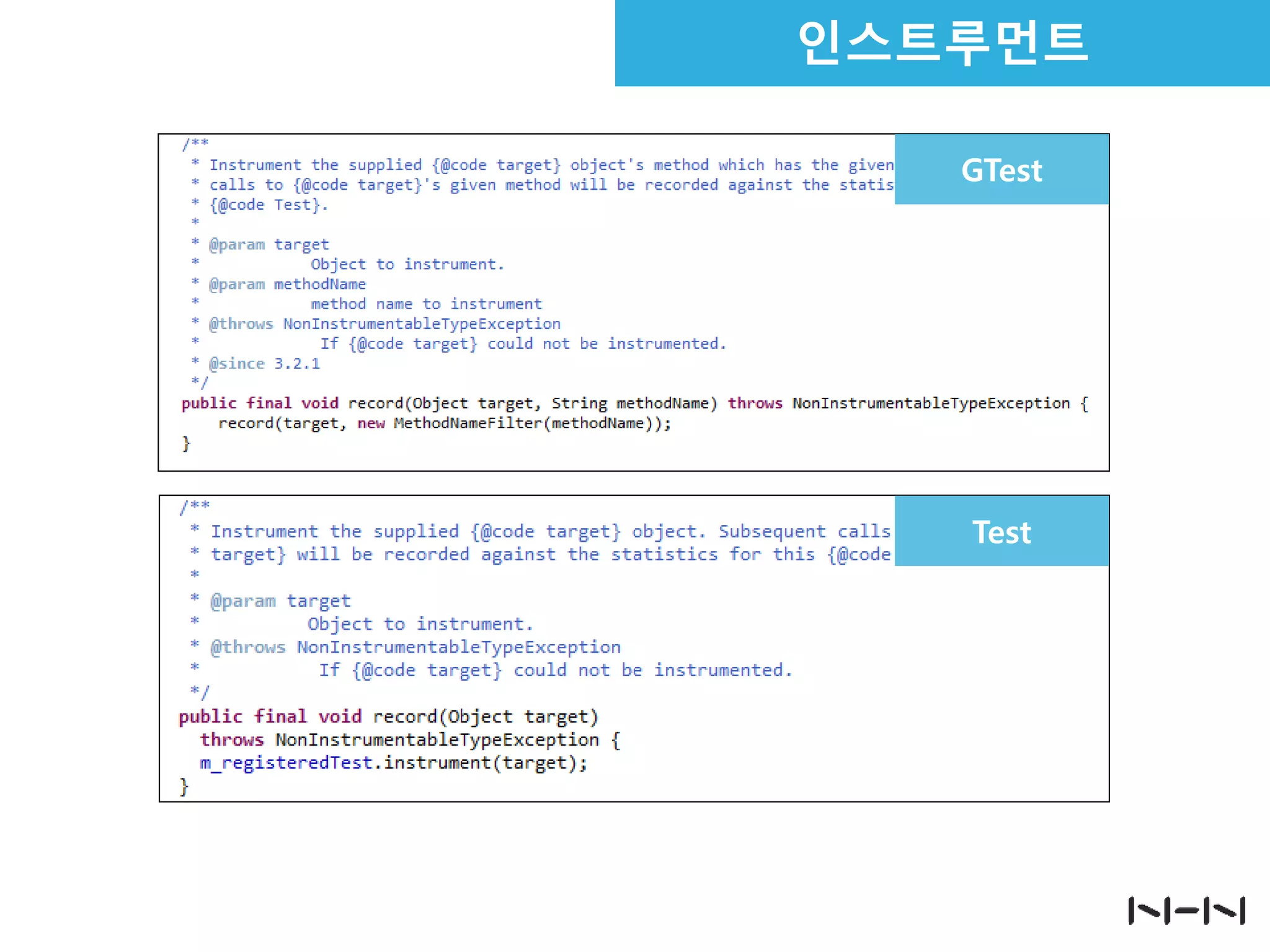 인스트루먼트
GTest

Test

 