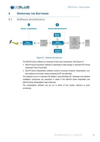 iXblue - DELPH Sonar advanced notes | PDF
