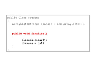 Finalize String AdvancedObjectOrientedProgramming_Lect1_Classes&Objects.ppt