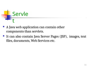 Comprehensive Guide to Java Servlet Technology and Lifecycle | PPTX