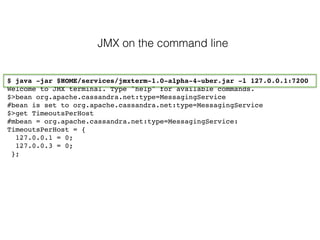 Advanced Cassandra Operations via JMX (Nate McCall, The Last Pickle ...