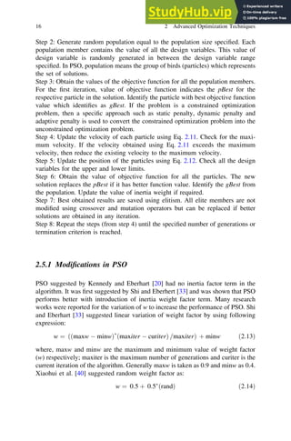 Advanced Optimization Techniques | PDF