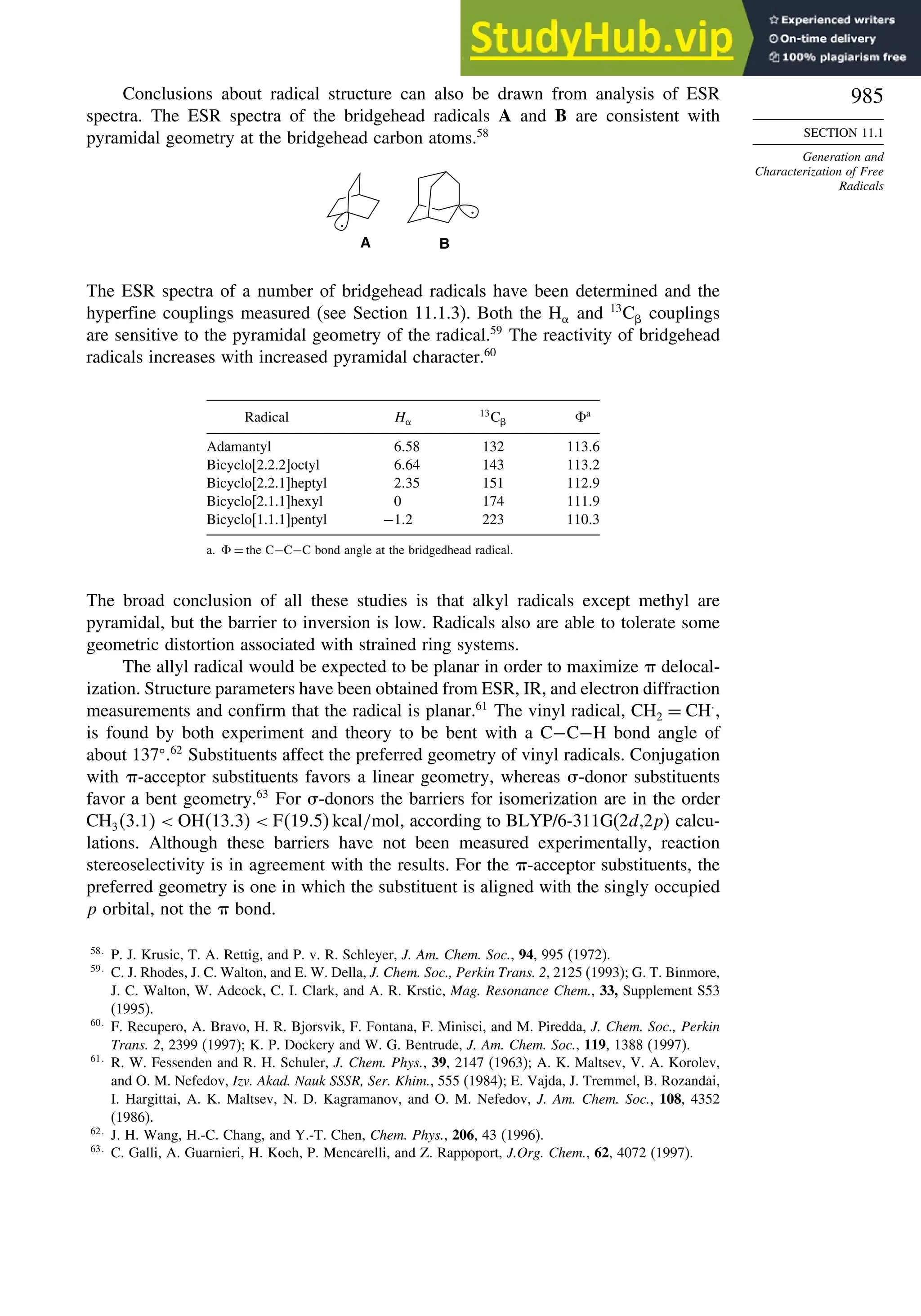 Advanced Organic Chemistry FIFTH EDITION Part A  Structure And Mechanisms