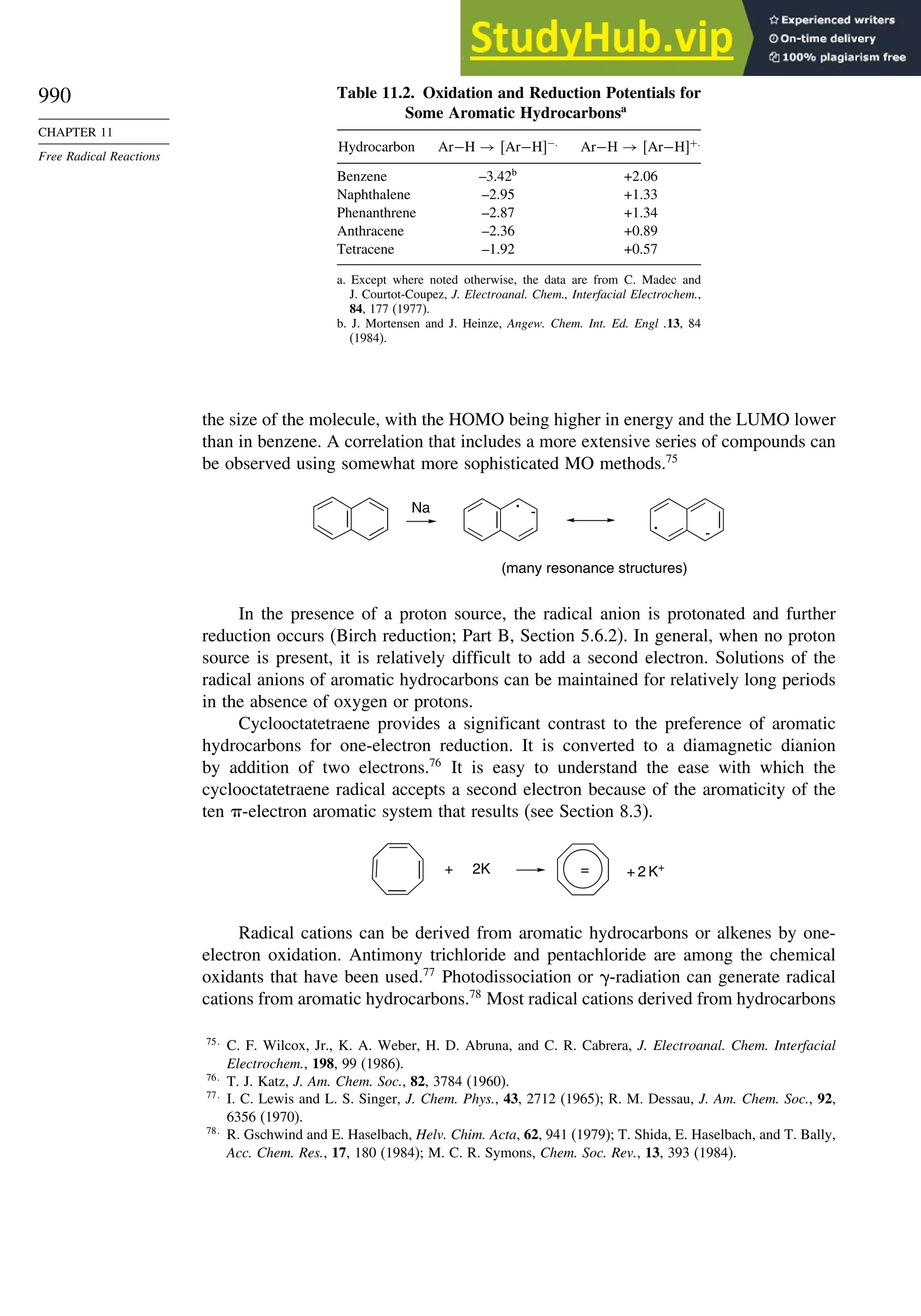Advanced Organic Chemistry FIFTH EDITION Part A  Structure And Mechanisms
