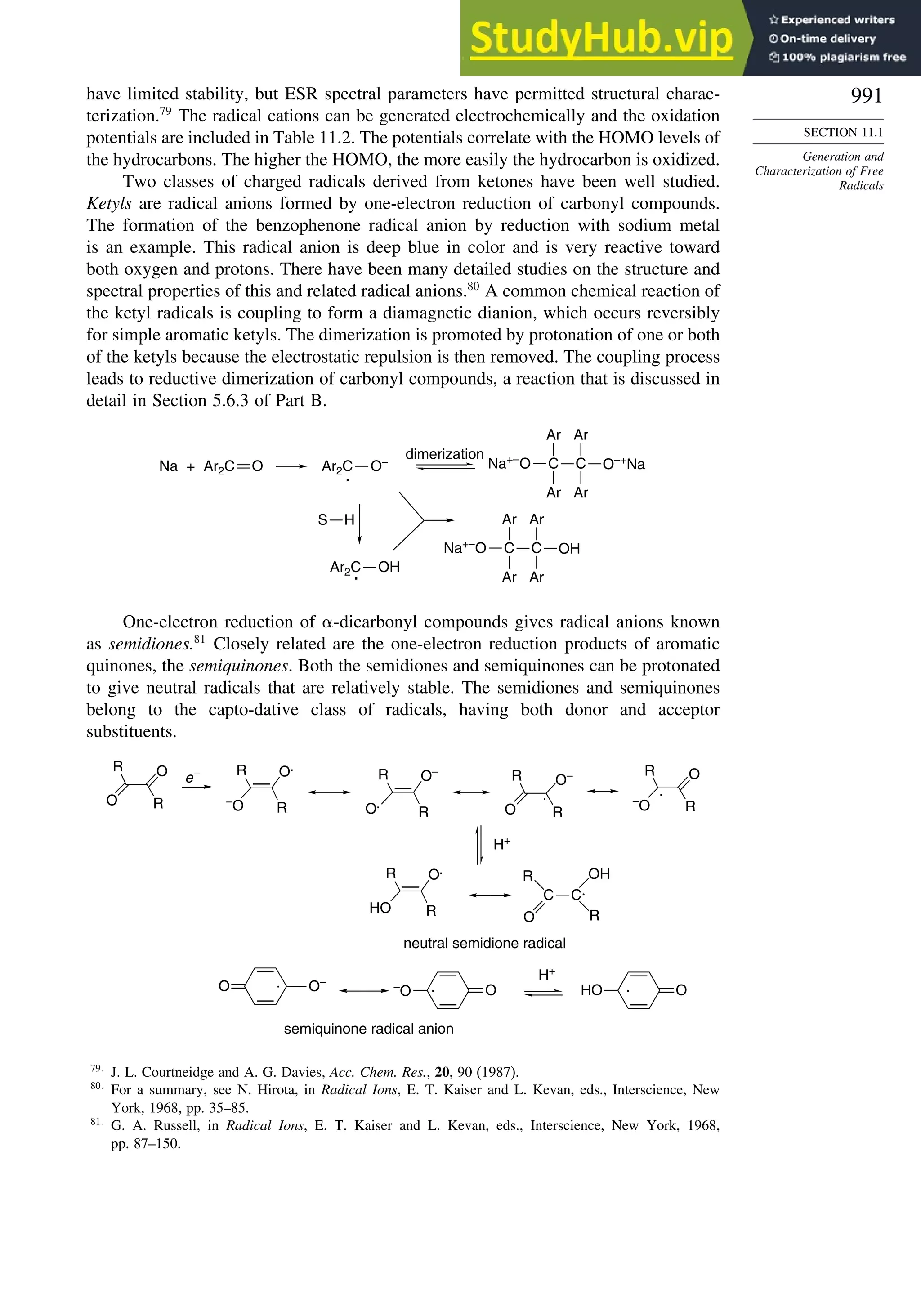Advanced Organic Chemistry FIFTH EDITION Part A  Structure And Mechanisms
