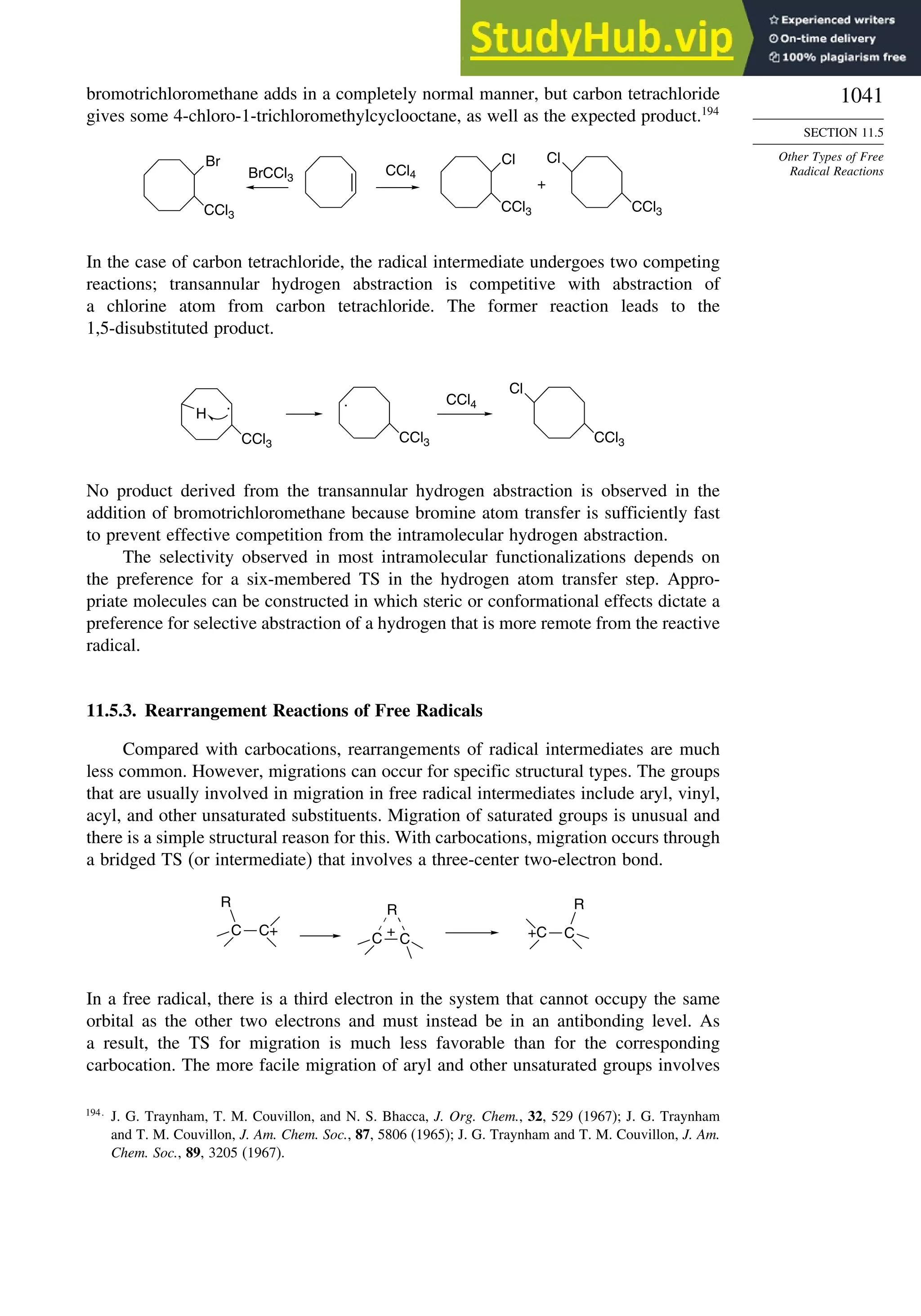 Advanced Organic Chemistry FIFTH EDITION Part A  Structure And Mechanisms